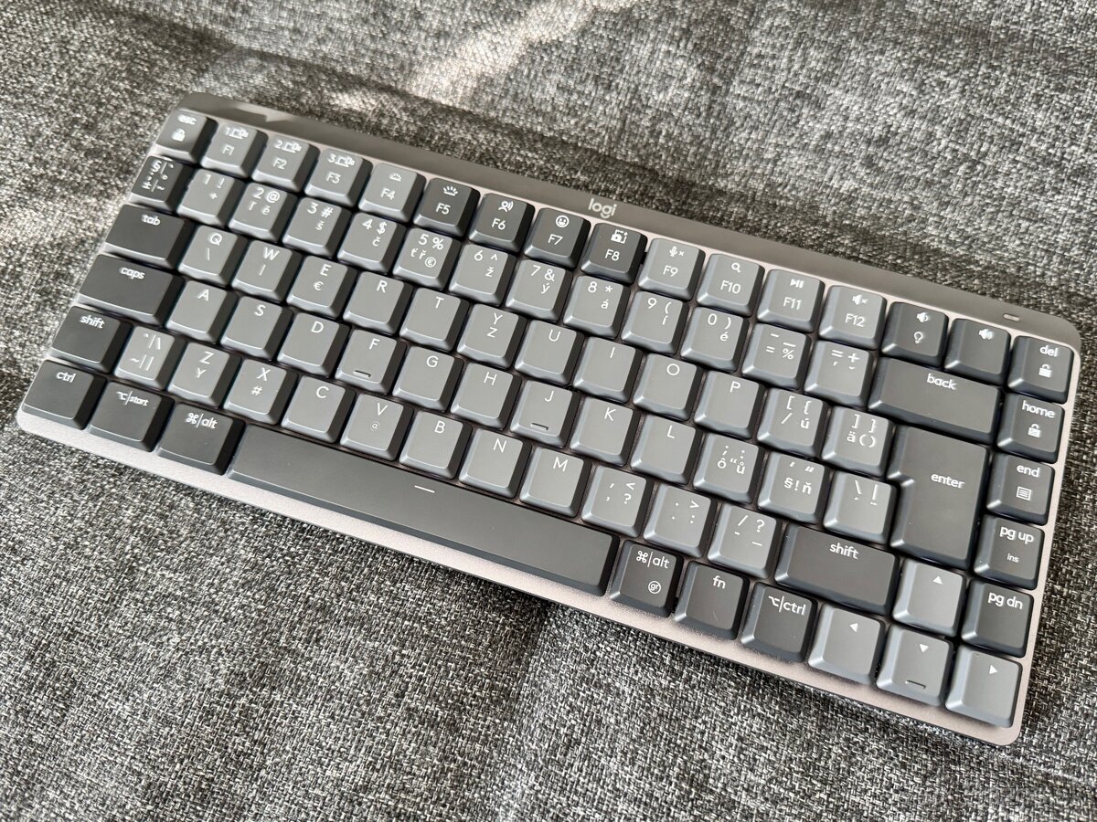 Logitech MX Mini Mechanical Graphite – CZ/SK