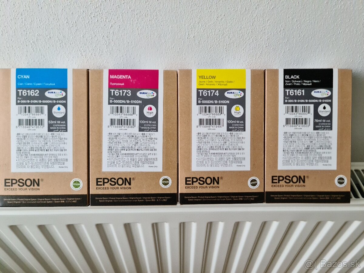 Toner, cartridge, atramentové kazety