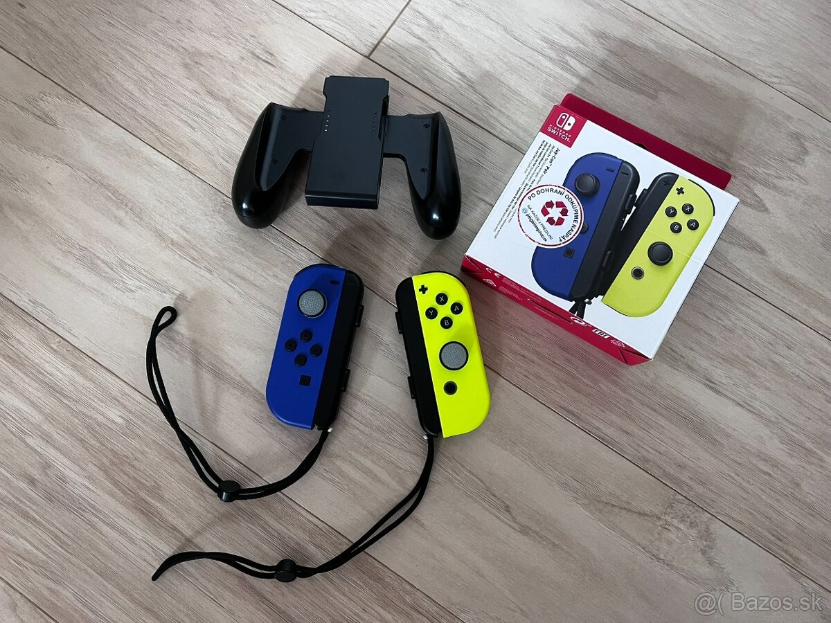 Nintendo Switch JoyCon + nabijacia redukcia ovladaca