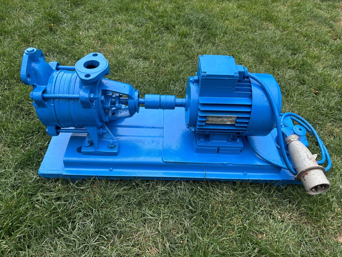 Samonasavacie 2 lamelové čerpadlo 90 l s el. motorom 1,1 kW.