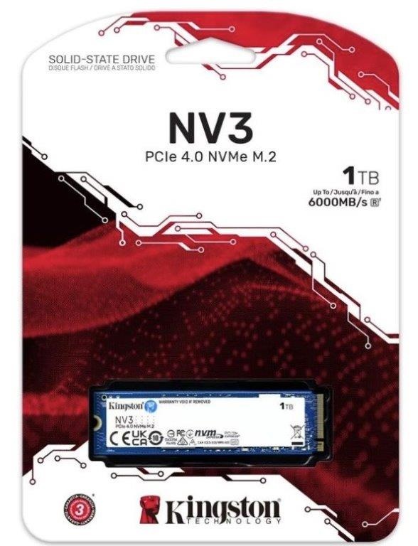 Kingston, Micron, WD 2TB, 1TB, 512GB - čítanie 6 600 MB/s