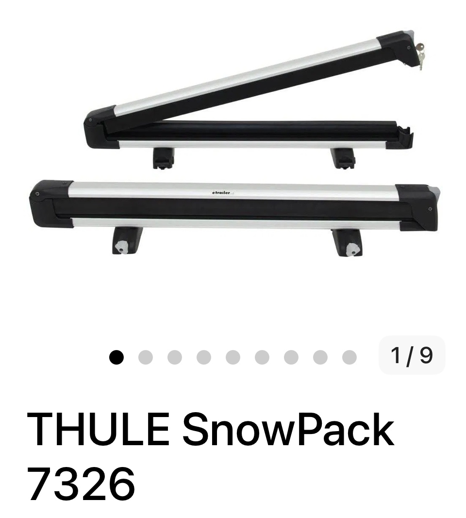 nosič lyže Thule Snowpack L
