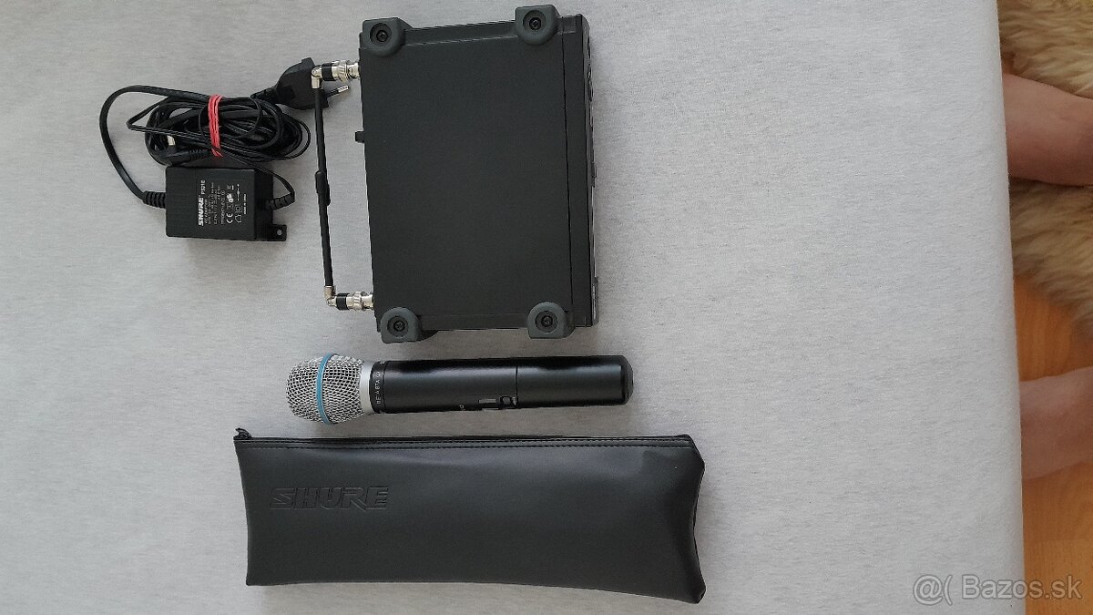 SHURE 87A SLX2+SLX4
