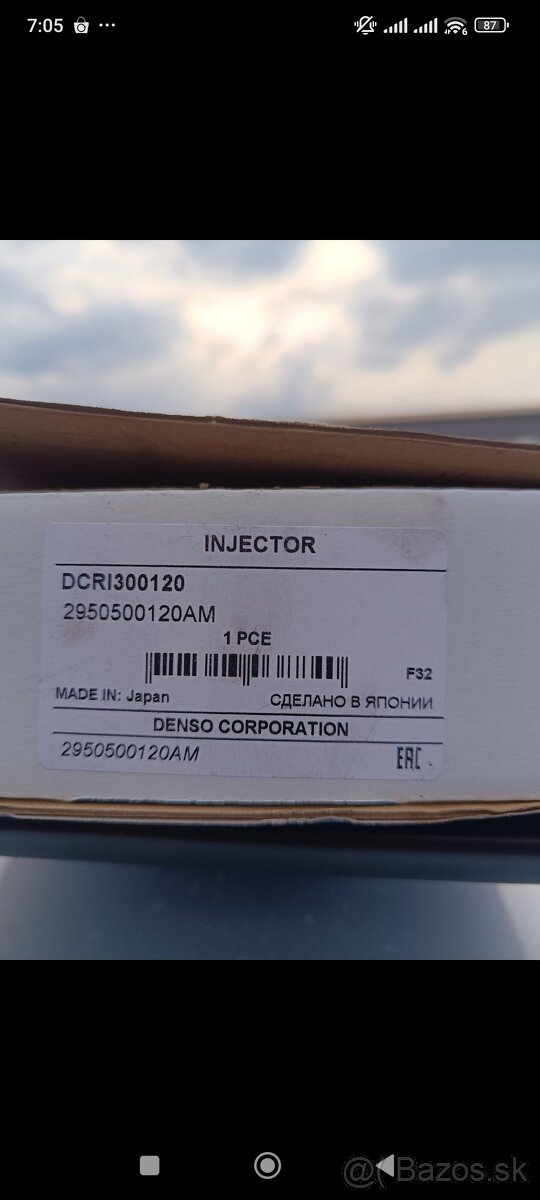 Vstrekovacie trysky DCRI300120 DENSO