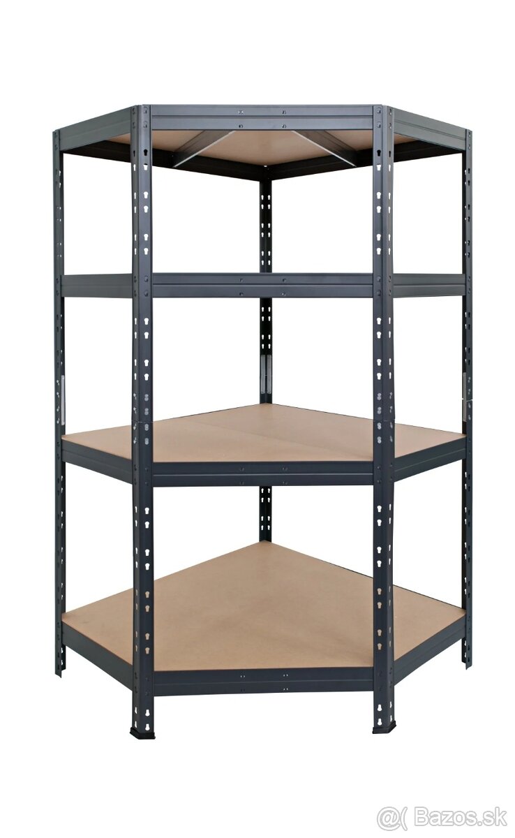 Predam rohovy regal Rivet