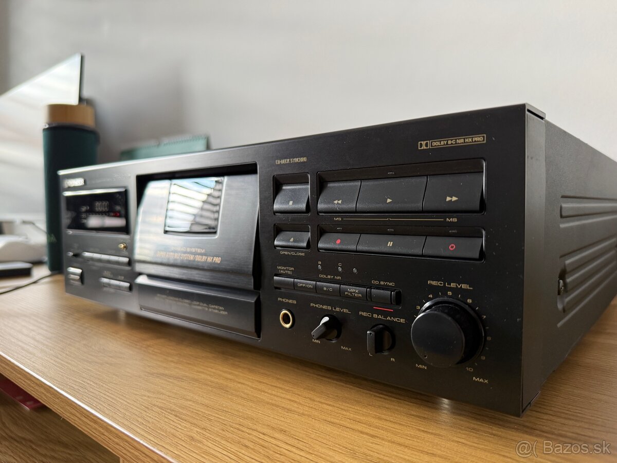 Pioneer CT-S620 kazetak magnetofon prehravac kazet veza