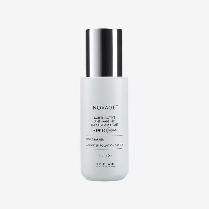 Ľahký omladzujúci denný krém s SPF 30 Multi-Active Novage+