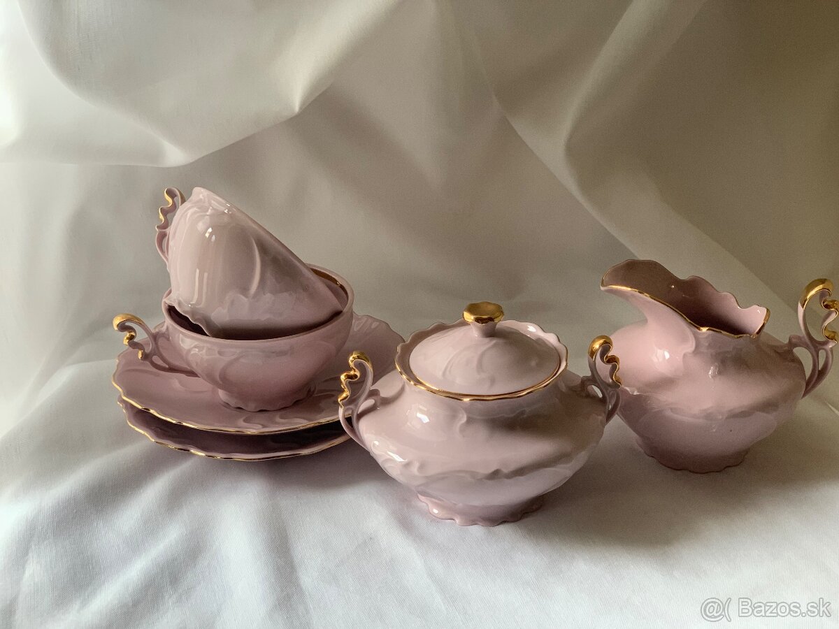 Ružový porcelán H&C