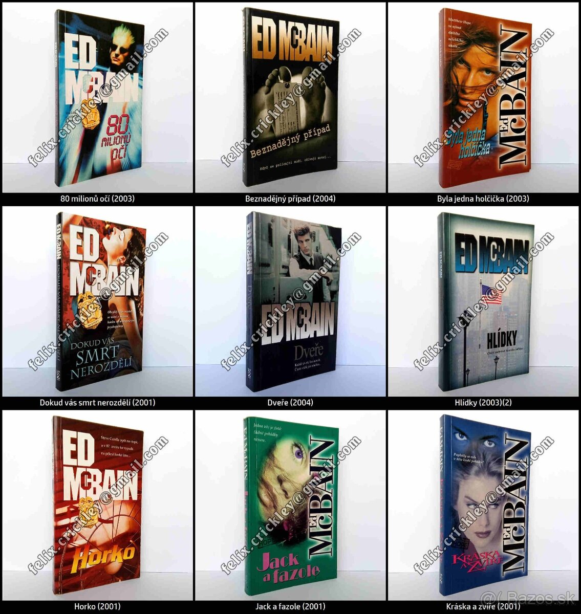 ed mcbain z mojej knižnice