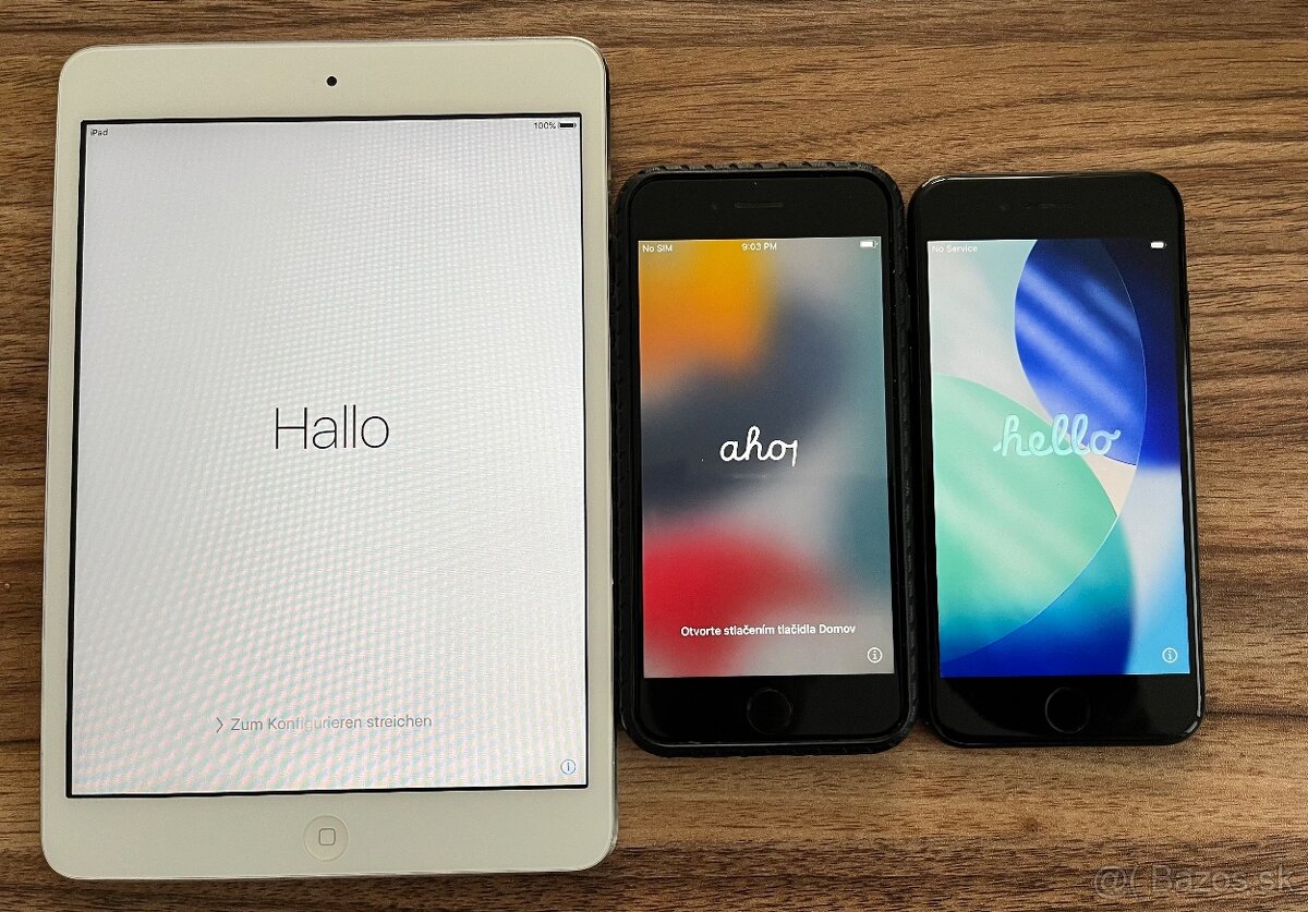 Iphone 7, SE, Ipad mini