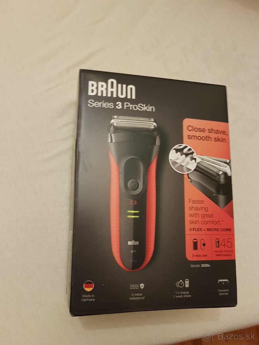 Predam strojcek Braun 3030s S3