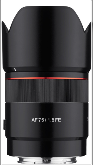 Samyang AF 75/1.8 FE