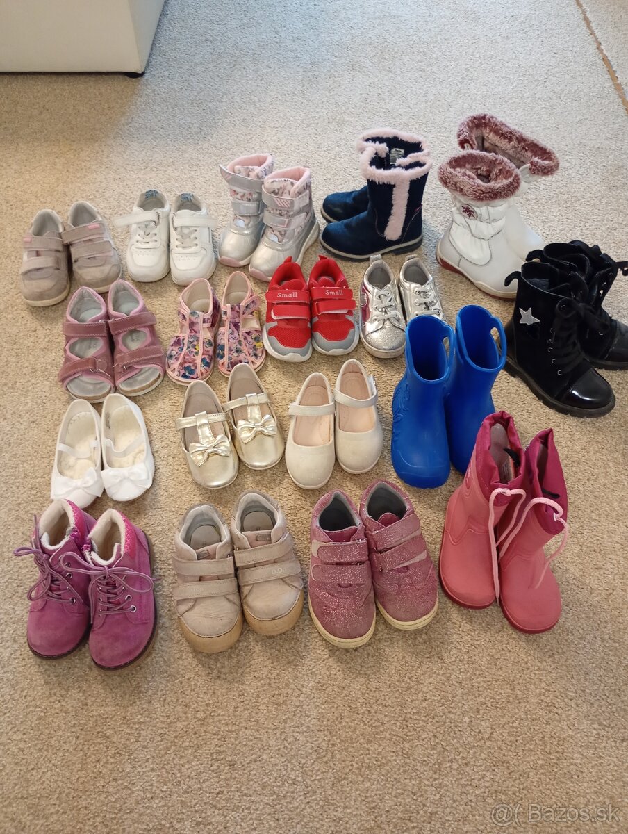 Dievčenské topánočky