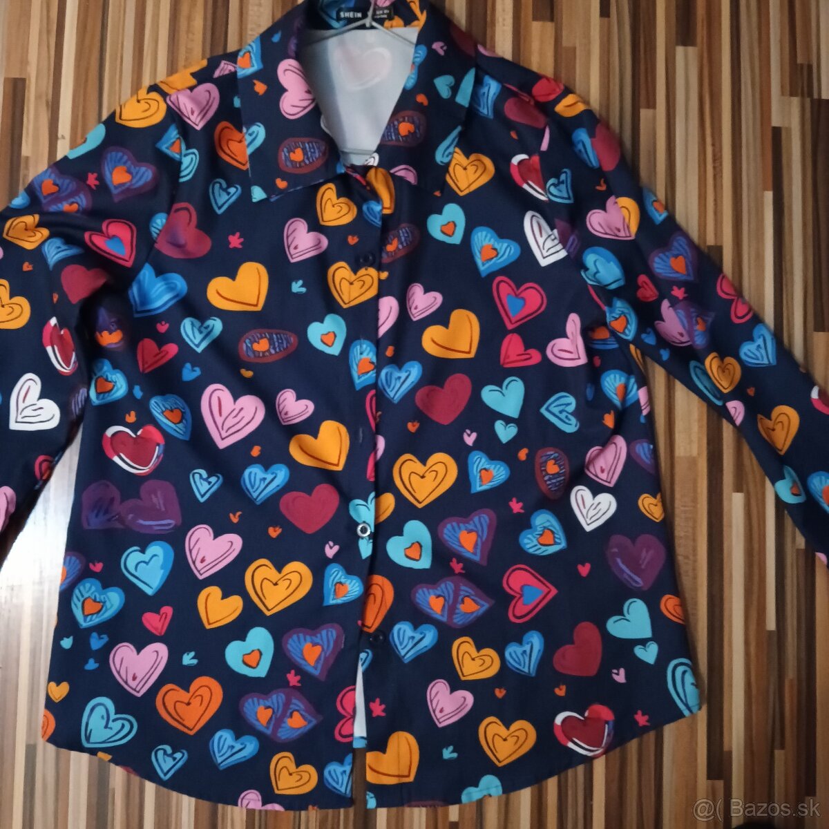 Blúzka so srdiečkami