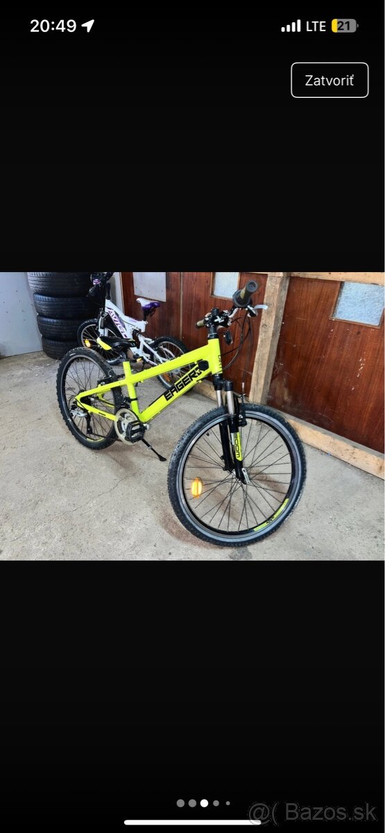 detský bicykel eager 24”