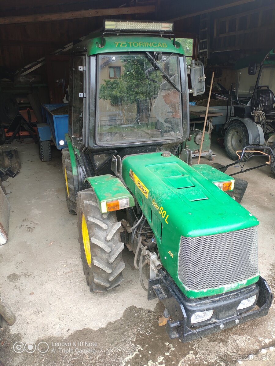 Traktor 4x4, Ferrari system 50