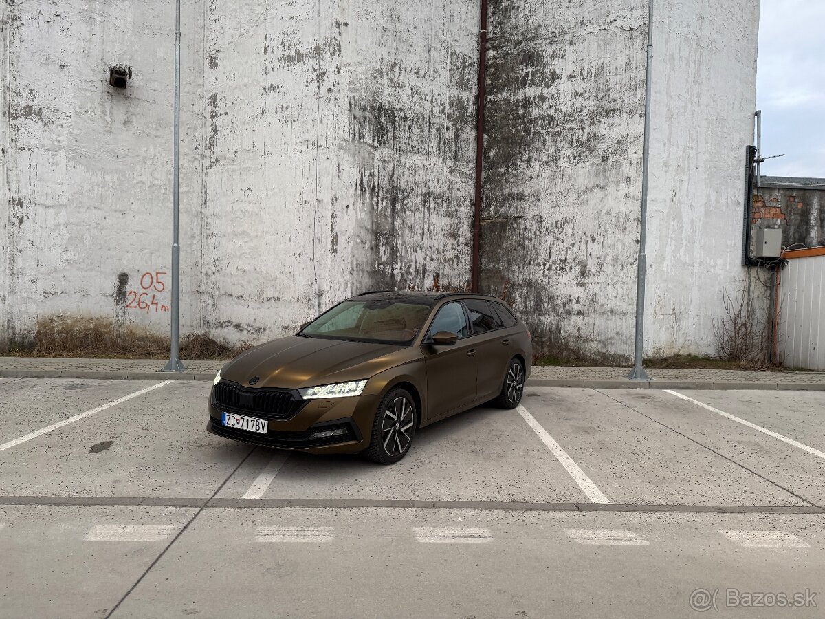 ŠKODA OCTAVIA COMBI 2.0TDi 110kw DSG MATRIX MASÁŽE DPH 2022