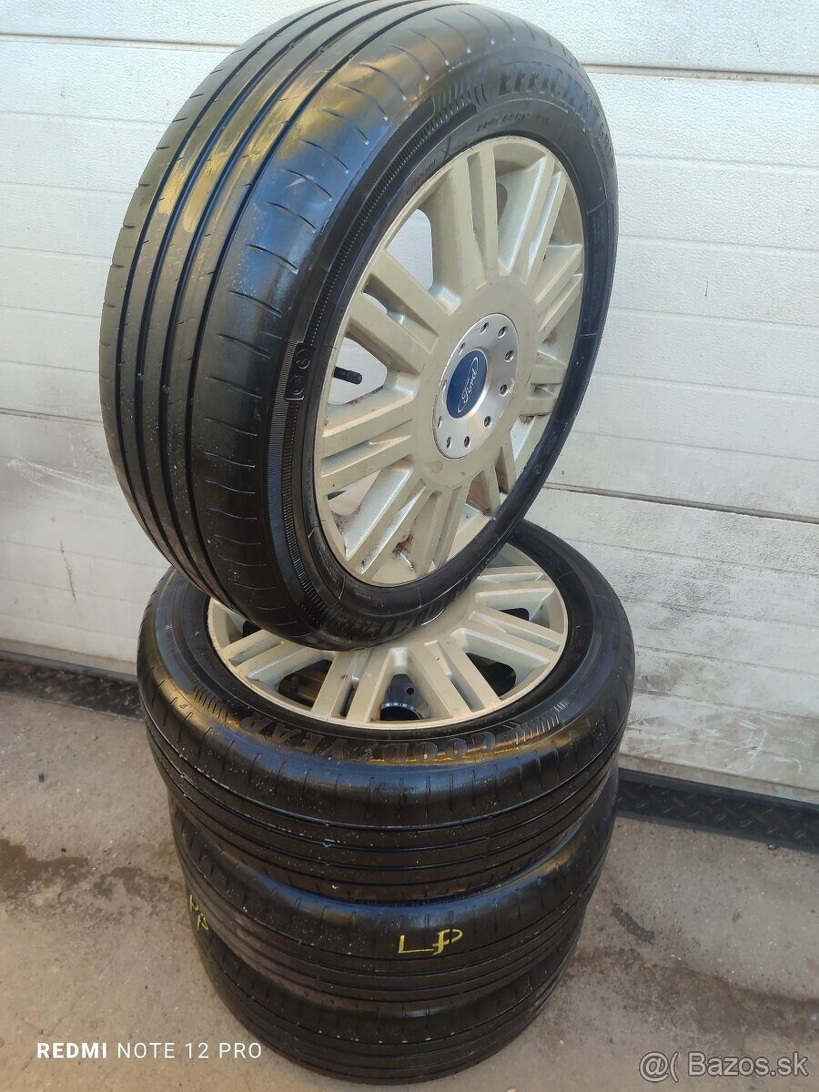205/55 R17 letná sada, 5x108 R17 6.5 J ET 52.5