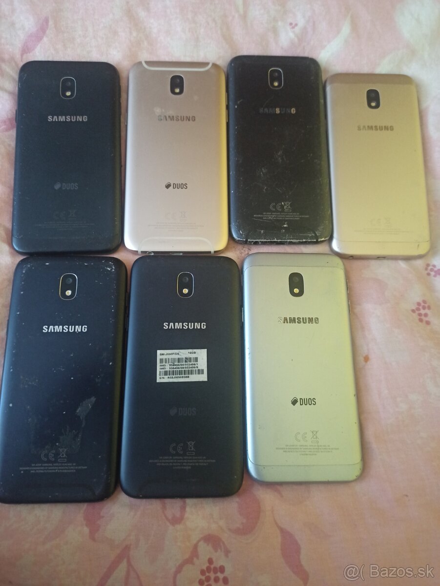 Predám mobily Samsung Galaxy j3 2017