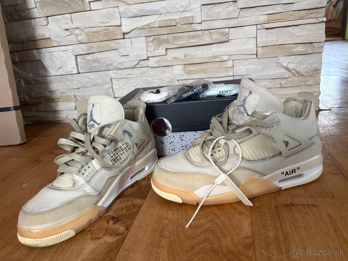 Nike air jordan x Off-White ‘’sail’’