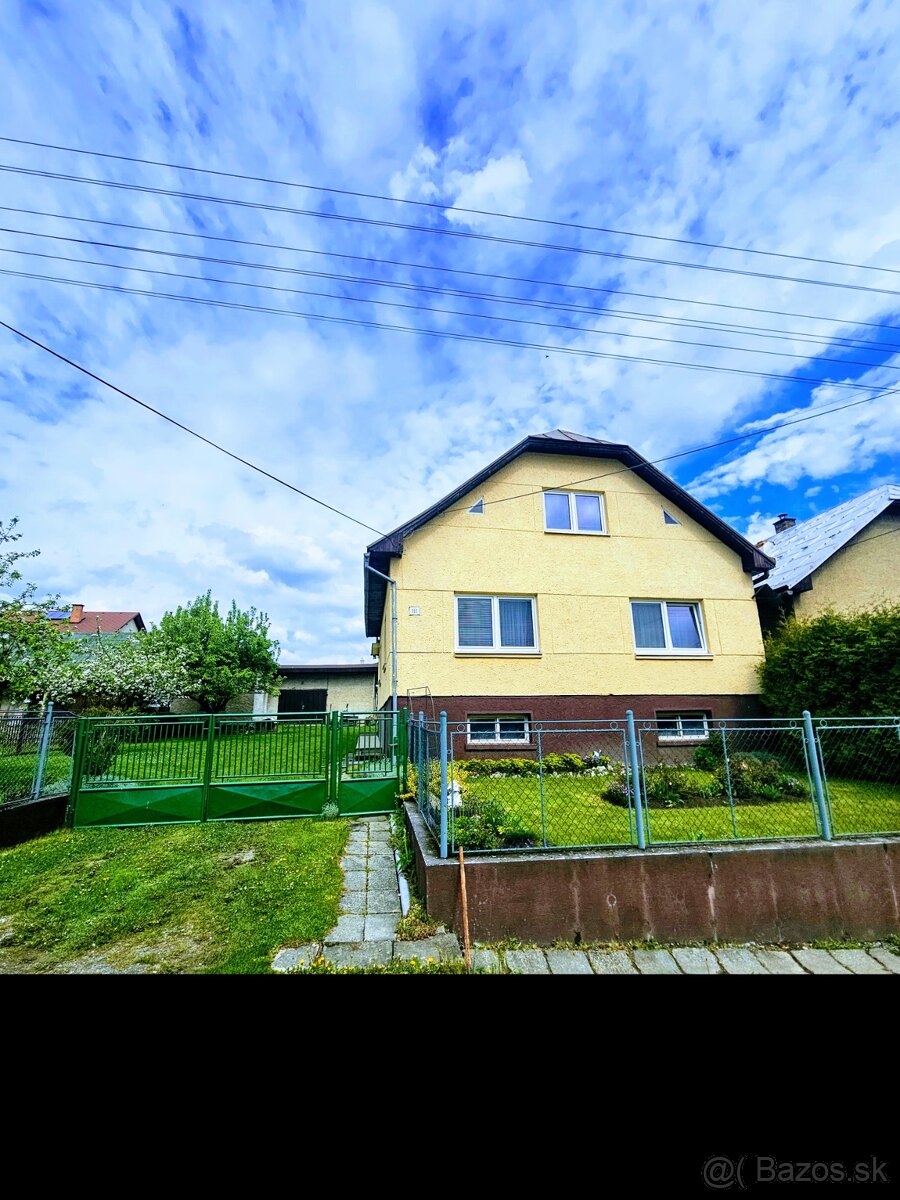 Starší rodinný dom.