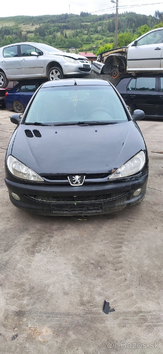 Rozpredám Peugeot 206 1.6 HDi
