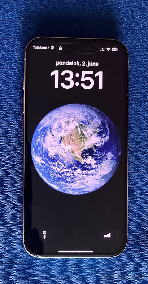 iPhone 15 pro 256 GB v záruke Natural Titanium