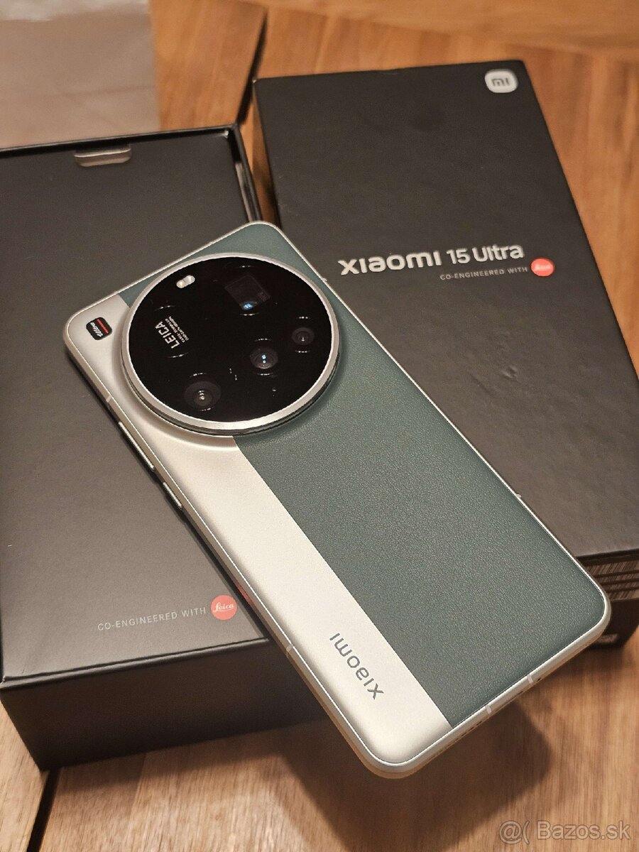 Xiaomi 15 Ultra 16/512gb zelený