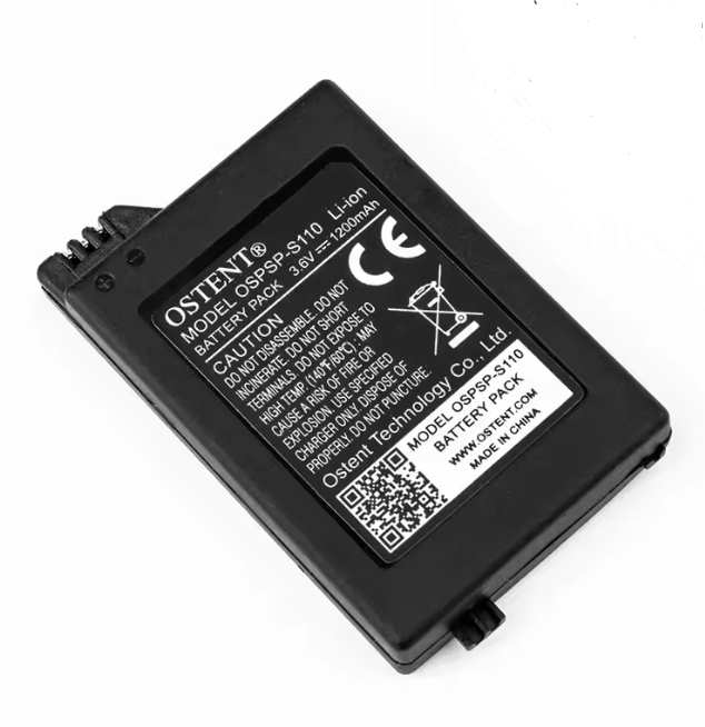 PSP Bateria OSTENT 1200mAh 3.6V