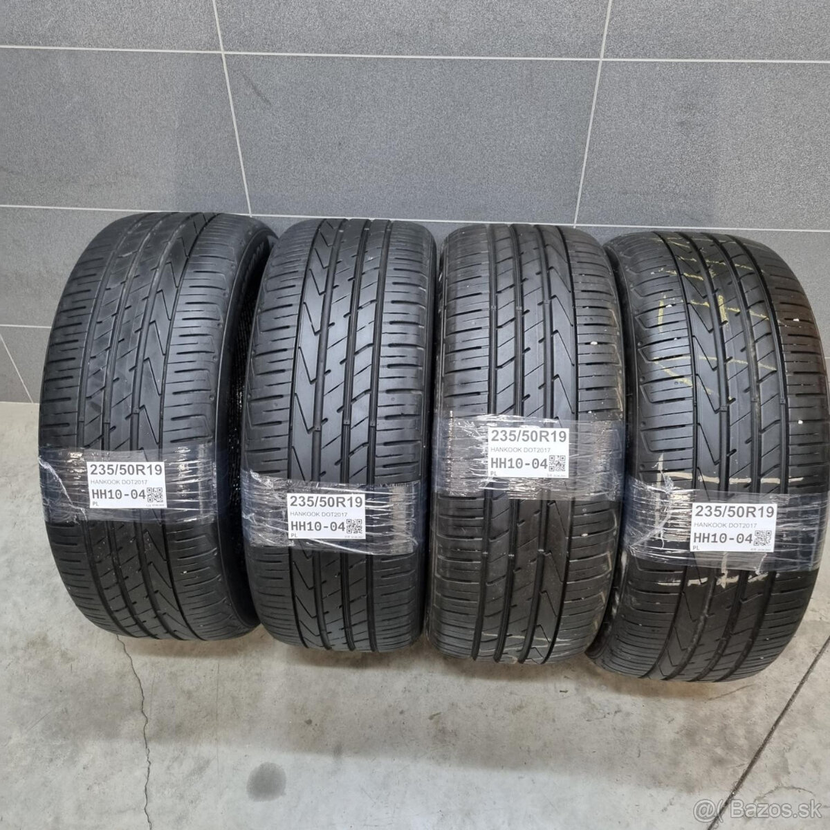 Letné pneumatiky 235/50 R19 HANKOOK DOT2017