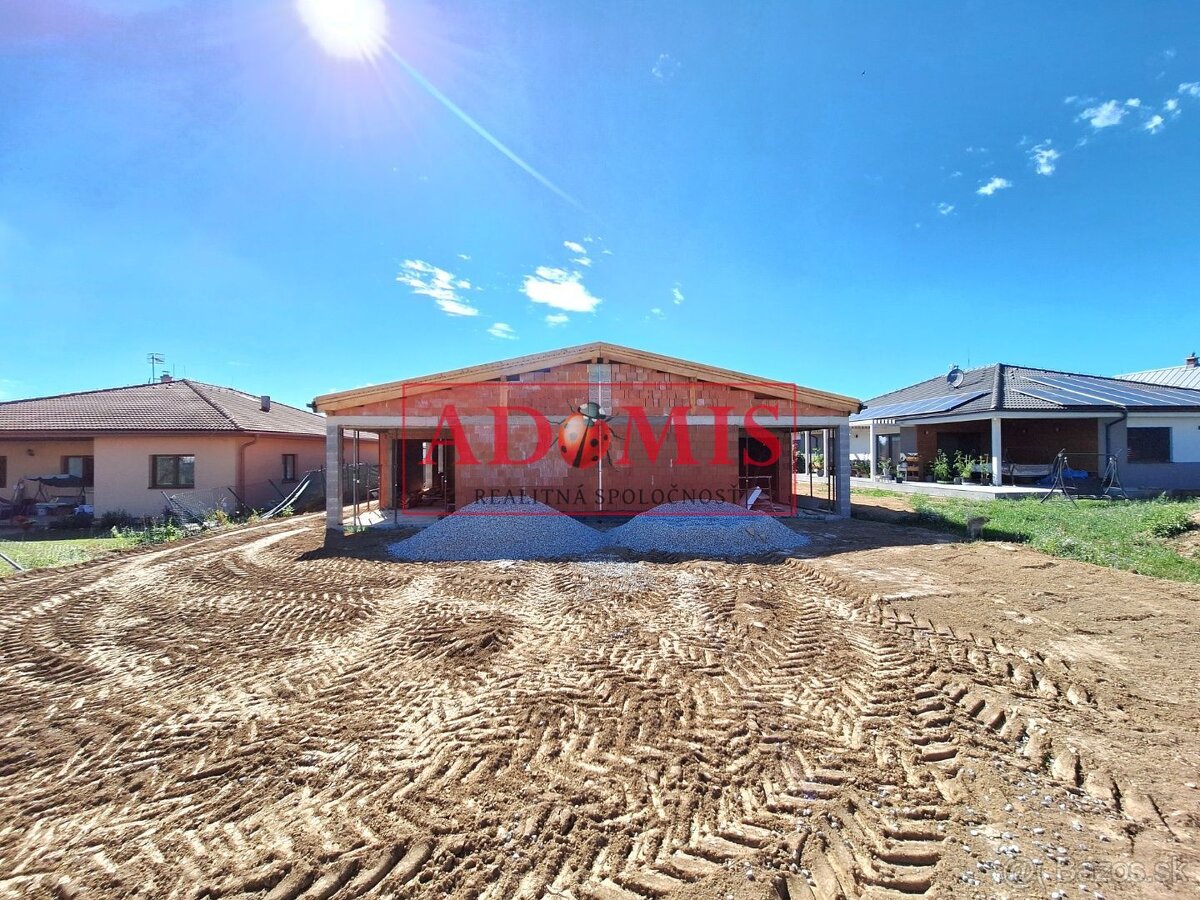 Predáme tehlový bungalov 5izb. Košice - Šaca,všetky siete, K
