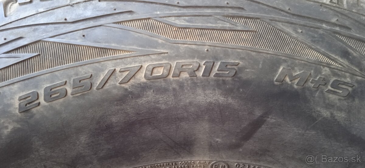 Pneumatiky 265/70r15