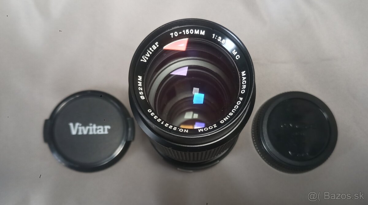Vivitar Macro Focusing Zoom 70-150mm 1:3.8 na Olympus OM