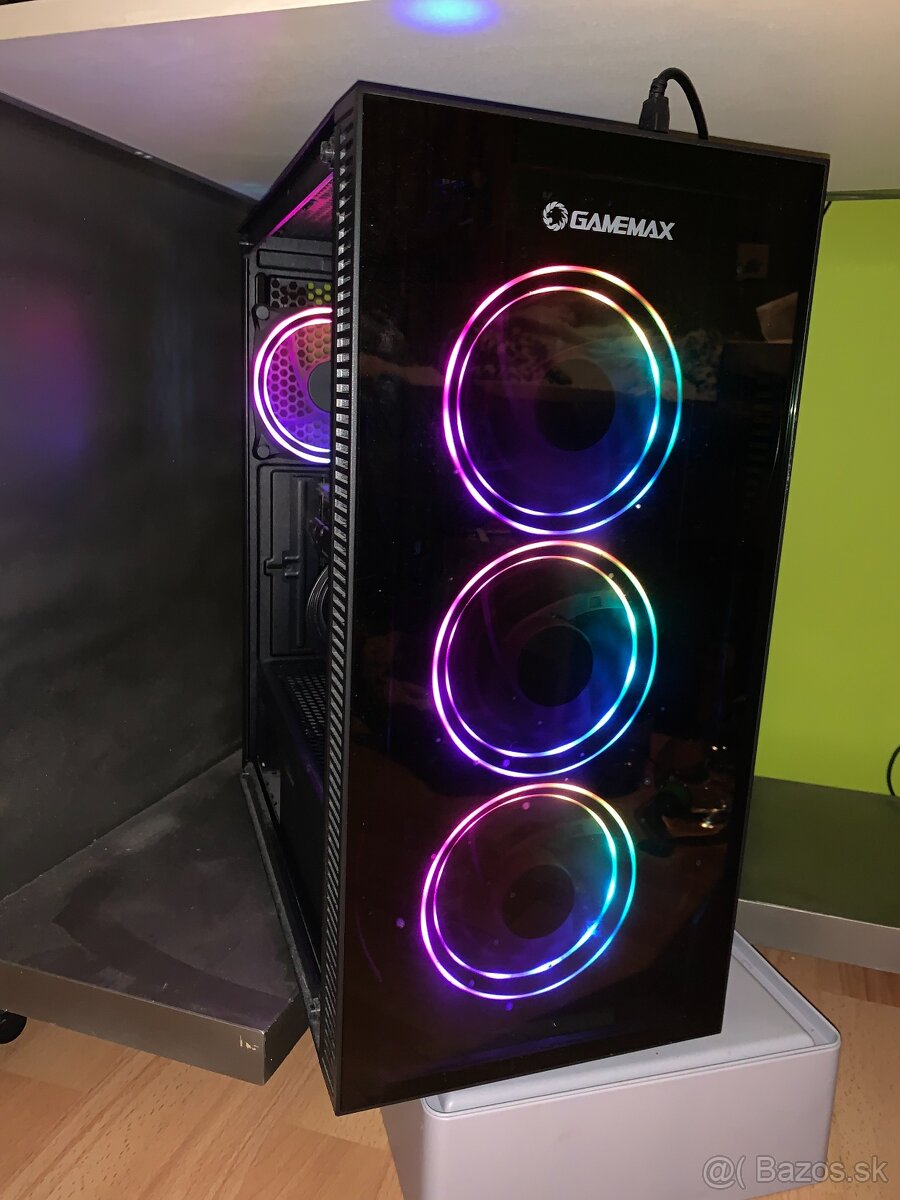Predám PC – i3-10105F, RX 580 4GB, 16GB RAM, SSD + HDD