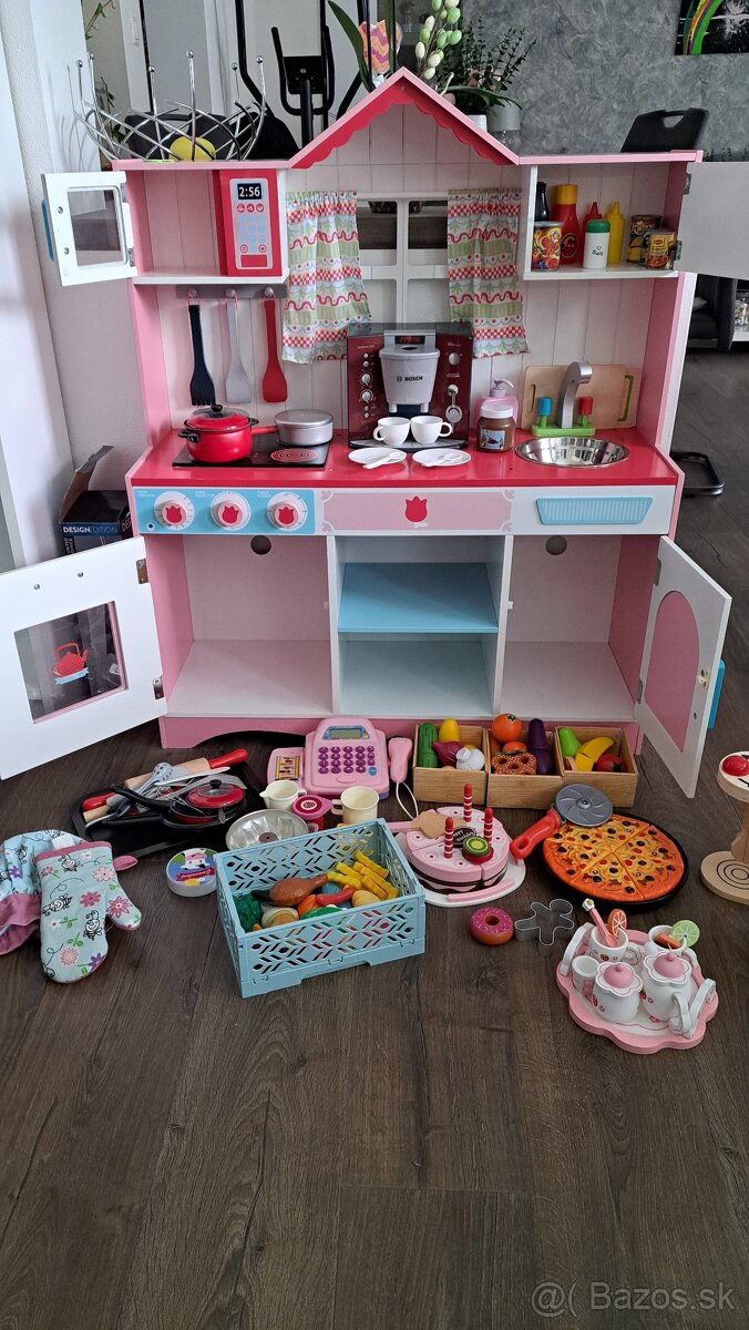 Detská kuchynka s príslušenstvom
