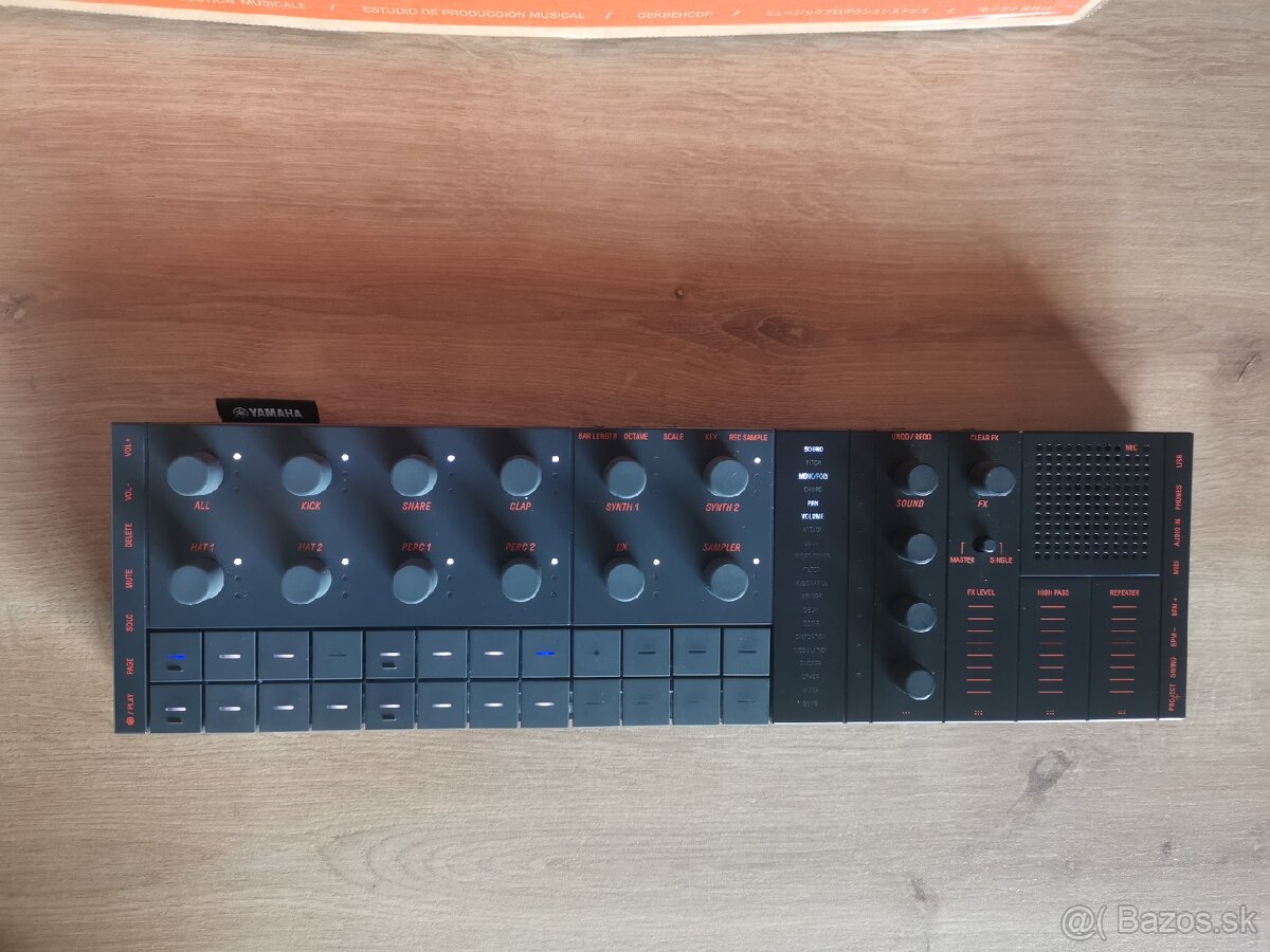 Yamaha Seqtrak ako nový (čierna verzia)