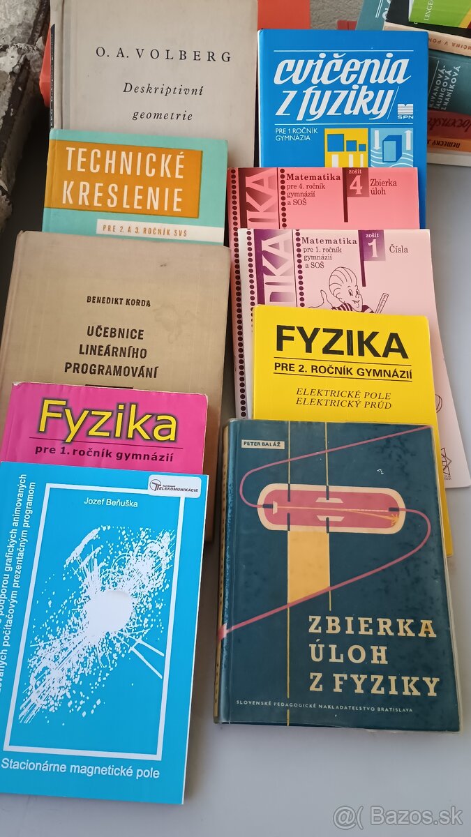 Predám knihy na obrázku