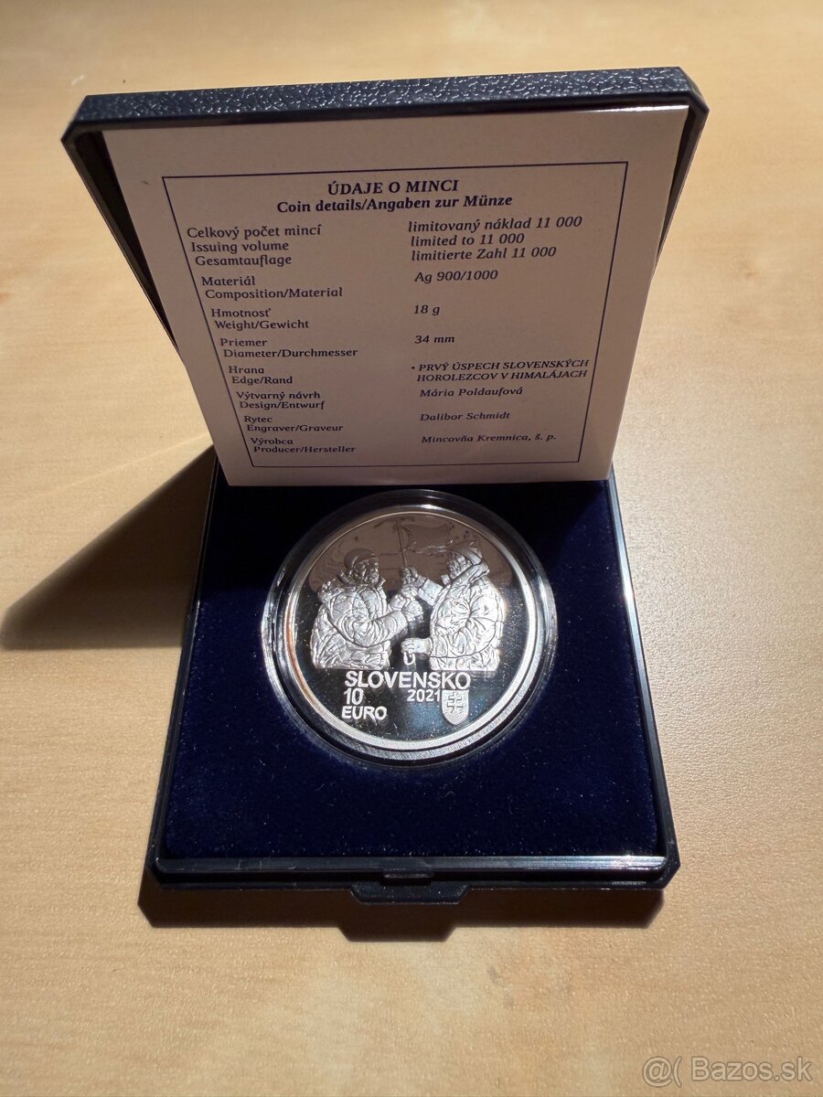 10 EURO Slovensko 2021 - Nanga Parbat