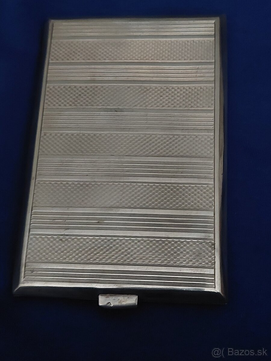 Striebro tabatierka 161gram