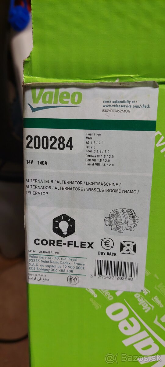 Použitý alternátor 04L903023L