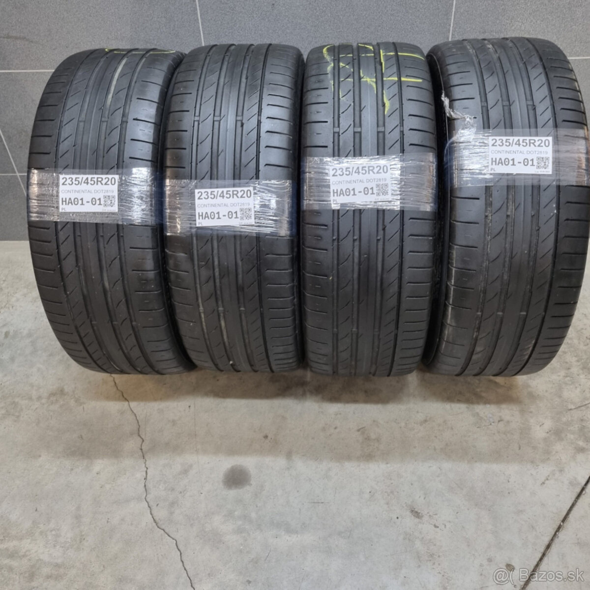 Letné pneumatiky 235/45 R20 CONTINENTAL