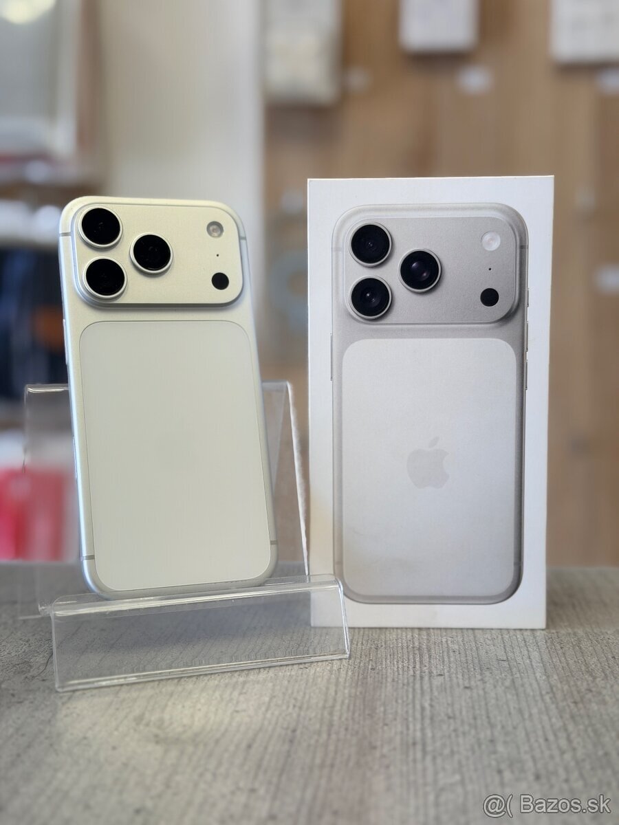 ZÁRUKA - Apple iPhone 17 Pro Max 256GB Silver