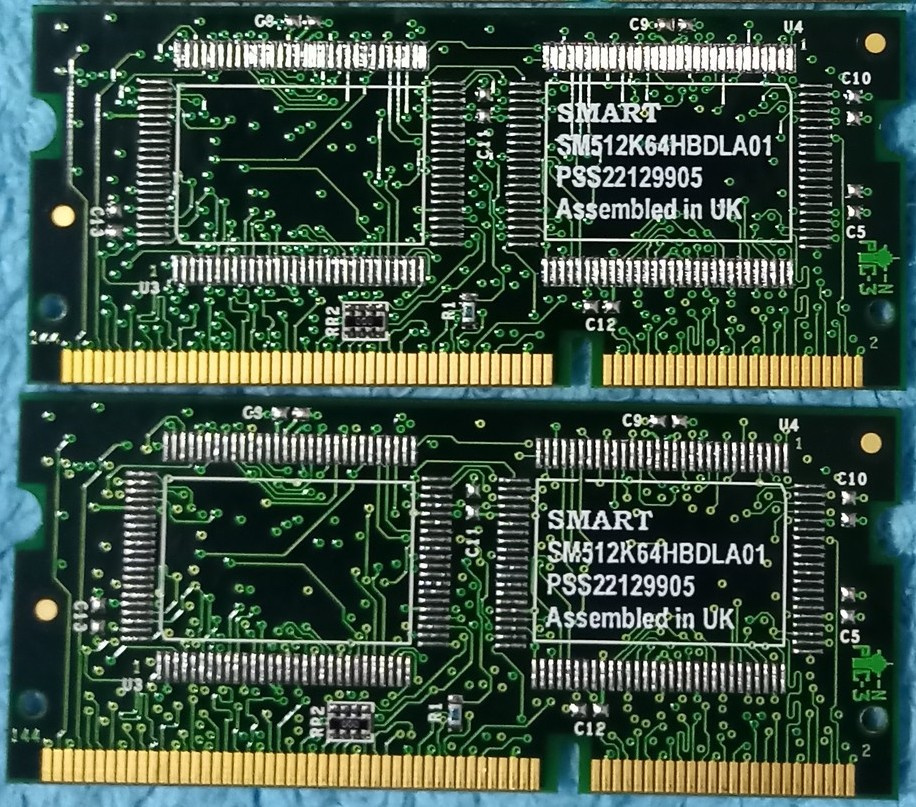 Video memory modul 2/4MB 144 pin pre karty ATI