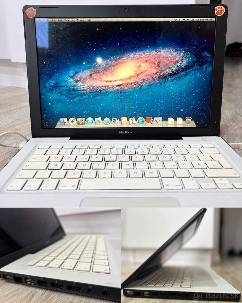 Apple Macbook 13” 2007 2GB 80GB OSX LION 10.7.6,