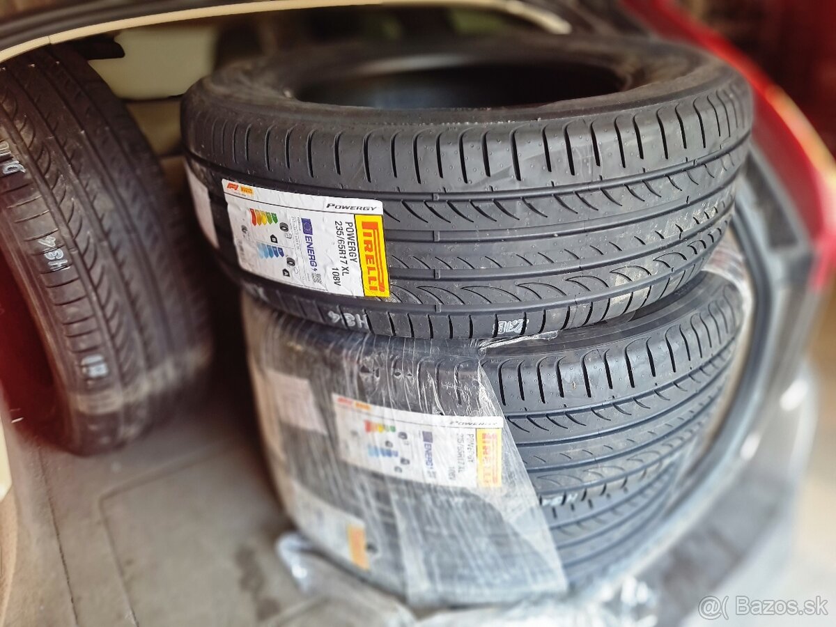 Nové letné pneumatiky Pirelli Powergy 235/65 R17