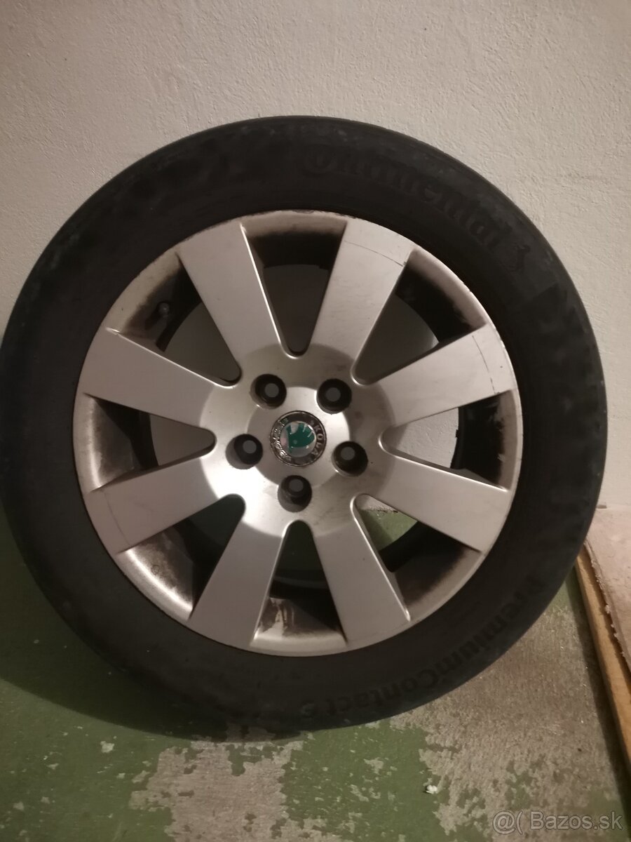 Elektrony 5x112 R16 original Skoda