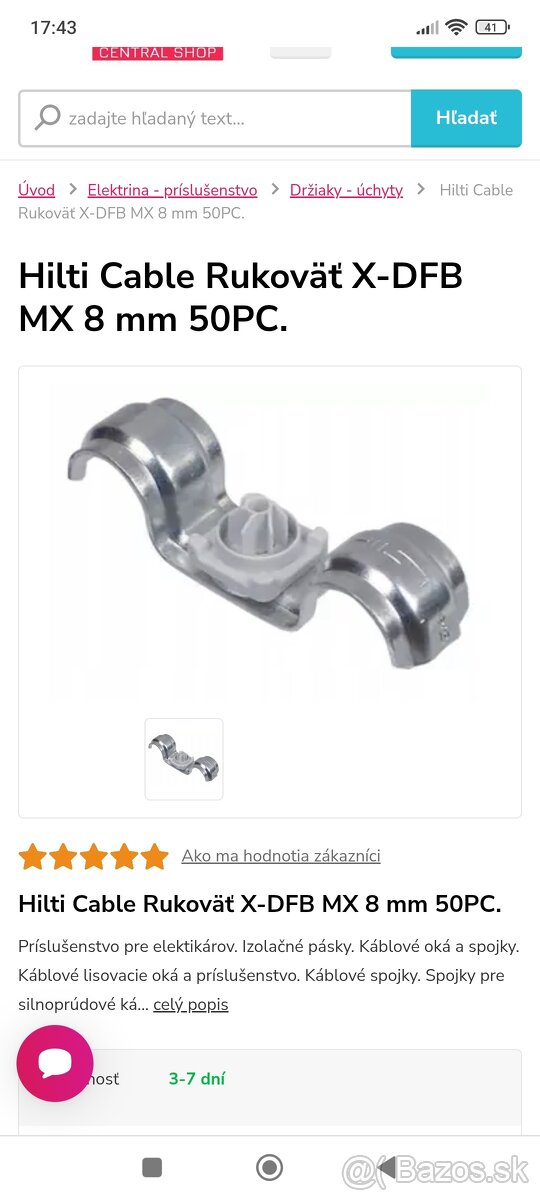 Hilti spony
