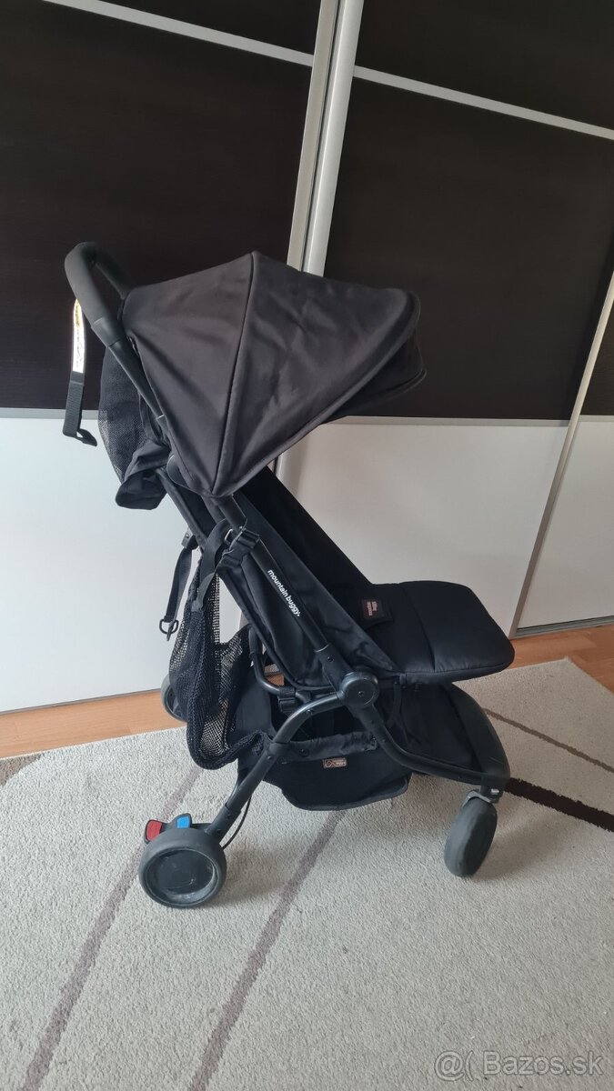 Cestovný kočík Mountain Buggy Nano + príslušenstvo