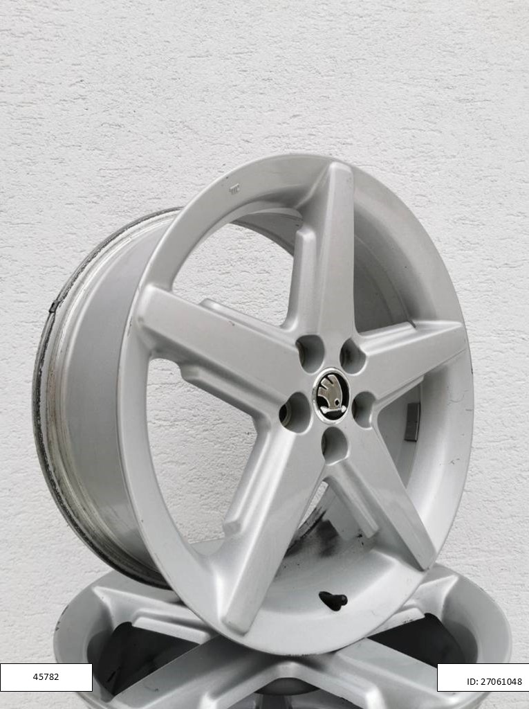Škoda Rapid, Scala alu disky 5x100 7J R17 ET40 1221