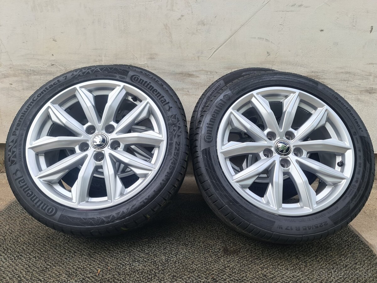 5X112 R17 +LETNE PNEU 225/45 R17